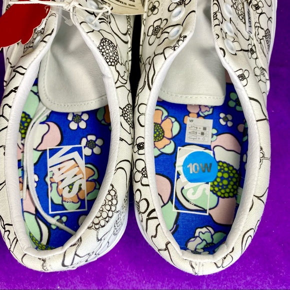 Vans Off the Wall Create UR Color Floral Men’s 10 - Picture 9 of 10